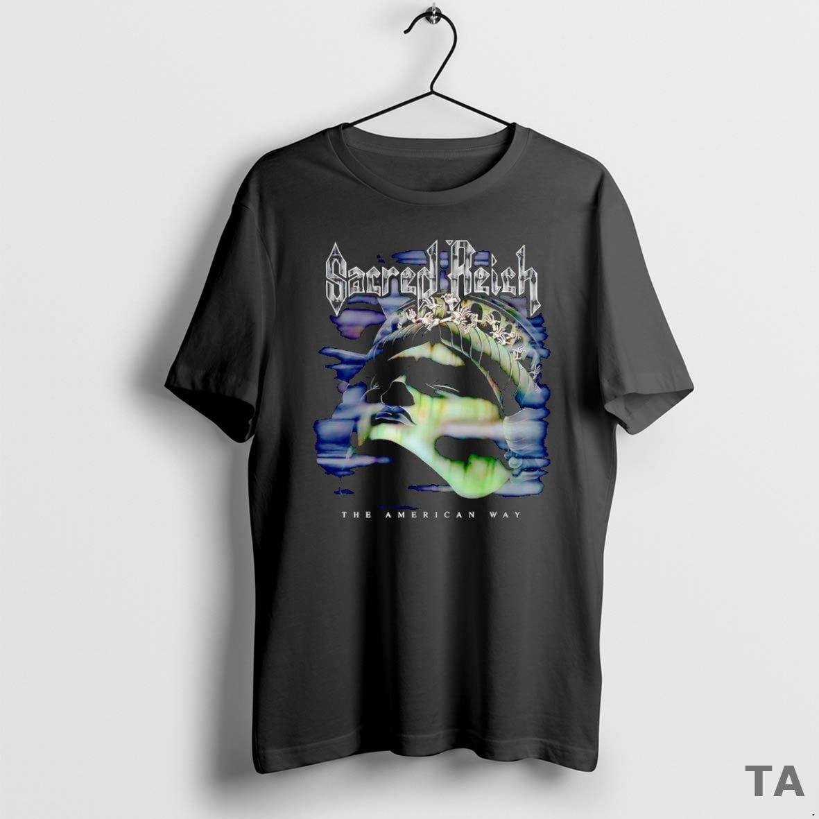 Top Sacred Reich The American Way T Shirt Sweater Hoodie, Sweatshirt | PureTeeCo.com