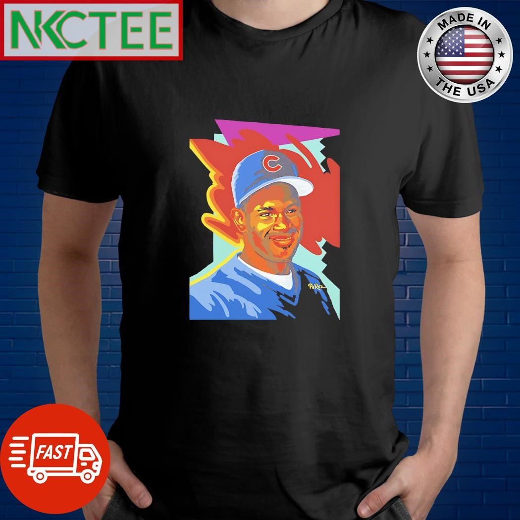 Top Sammy Sosa Chicago Cubs paint shirt