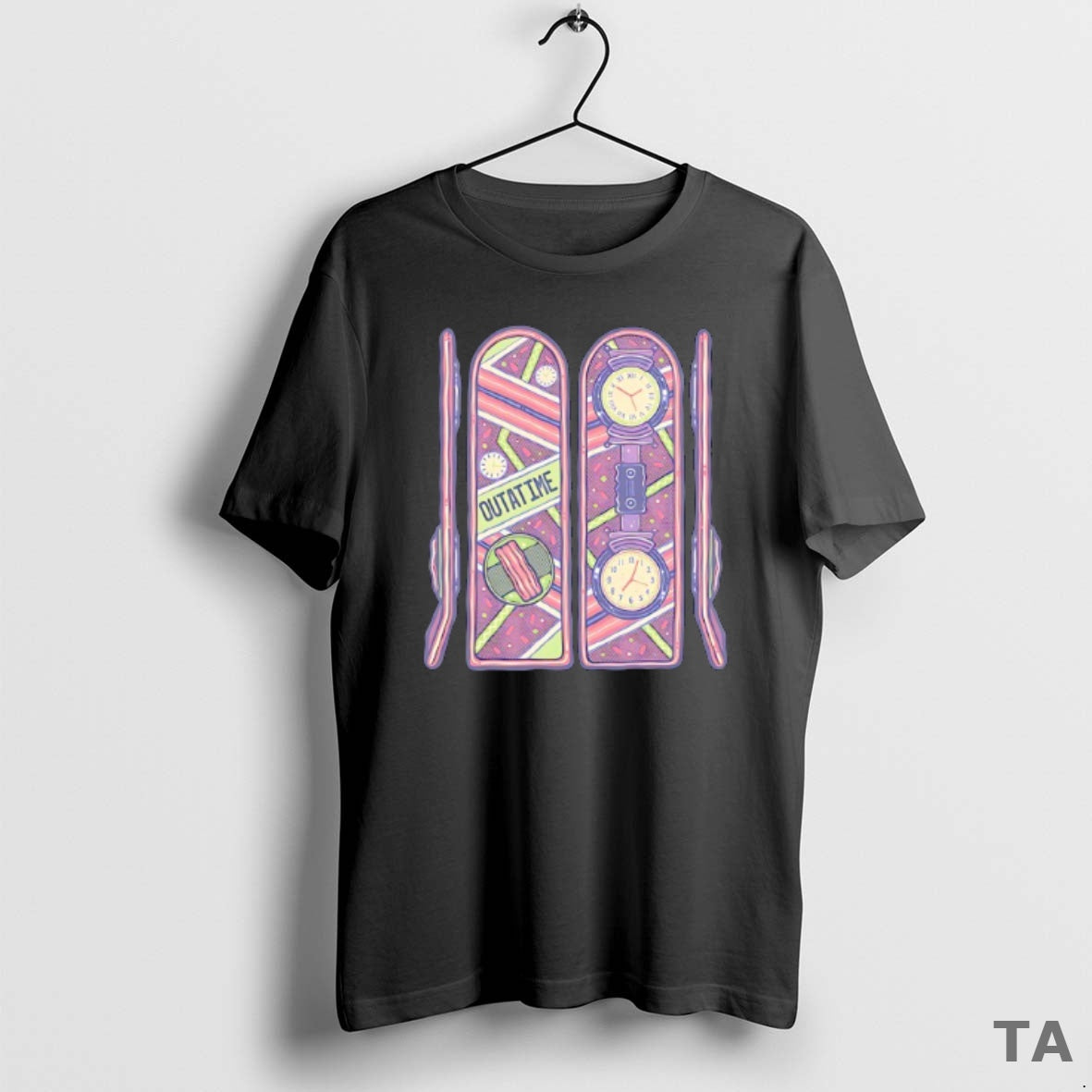 Top Skateboard Of The Future Inspired By The Hover Board From Back To The Future T-Shirts, Hoodie, Sweatshirt | PureTeeCo.com