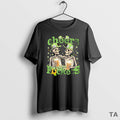 Top Skeleton Drinking Beer Cheers Fuckers St Patricks Day Funny T Shirt Sweater Hoodie, Sweatshirt | PureTeeCo.com