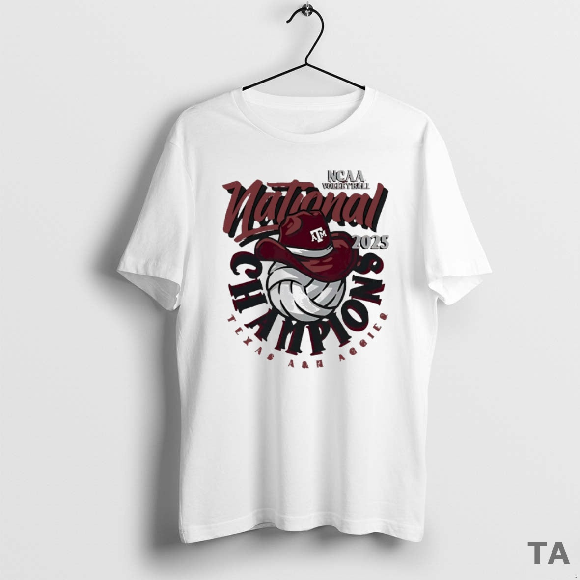 Top Texas A And M Aggies 2025 Ncaa Womens Volleyball National Champions Circle T-Shirts, Hoodie, Sweatshirt | PureTeeCo.com