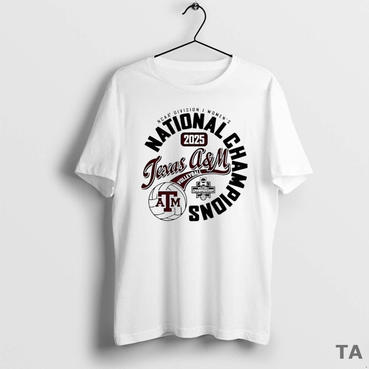 Top Texas A And M Aggies National Champions 2025 Ncaa Division I Womens Volleyball Circle T-Shirts, Hoodie, Sweatshirt