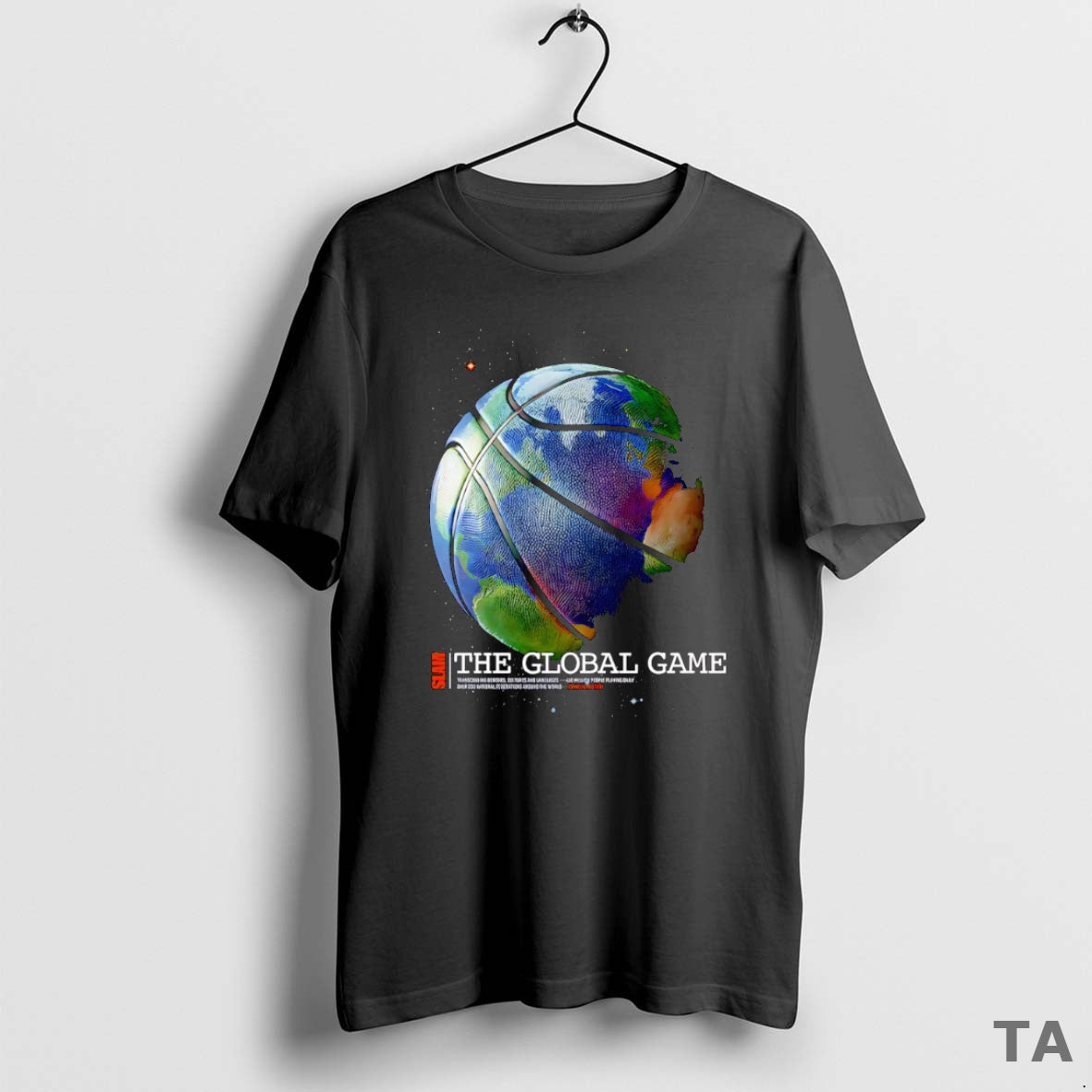 Top The Global Game Basketball T Shirt Sweater Hoodie, Sweatshirt | PureTeeCo.com