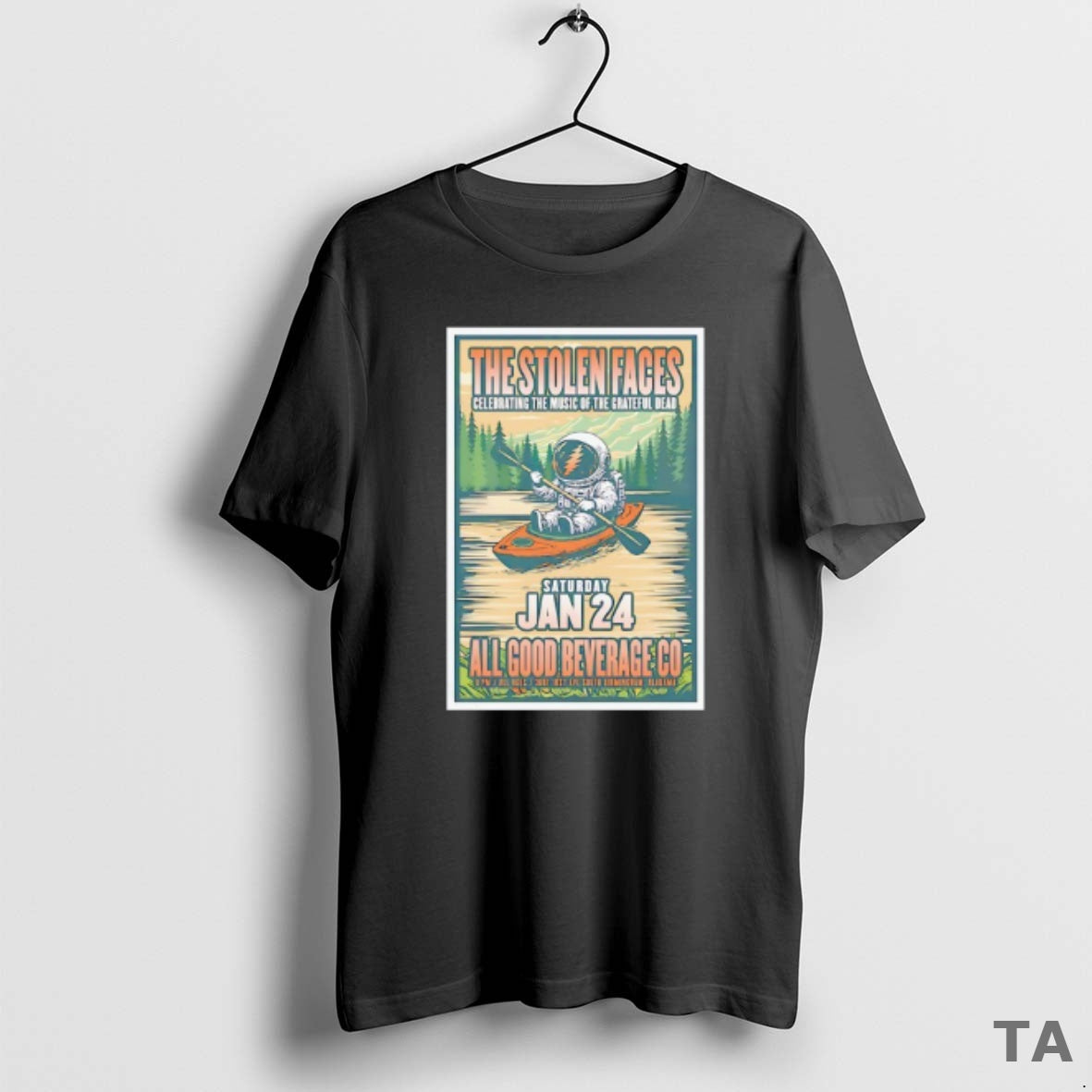 Top The Stolen Faces 1 24 2026 Birmingham Al T Shirt Sweater Hoodie, Sweatshirt | PureTeeCo.com
