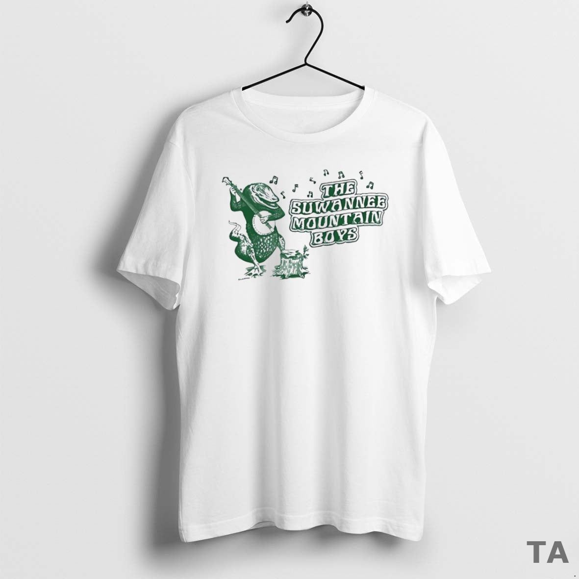 Top The Suwannee Mountain Boys Gator Banjo Circle T Shirt Sweater Hoodie, Sweatshirt | PureTeeCo.com