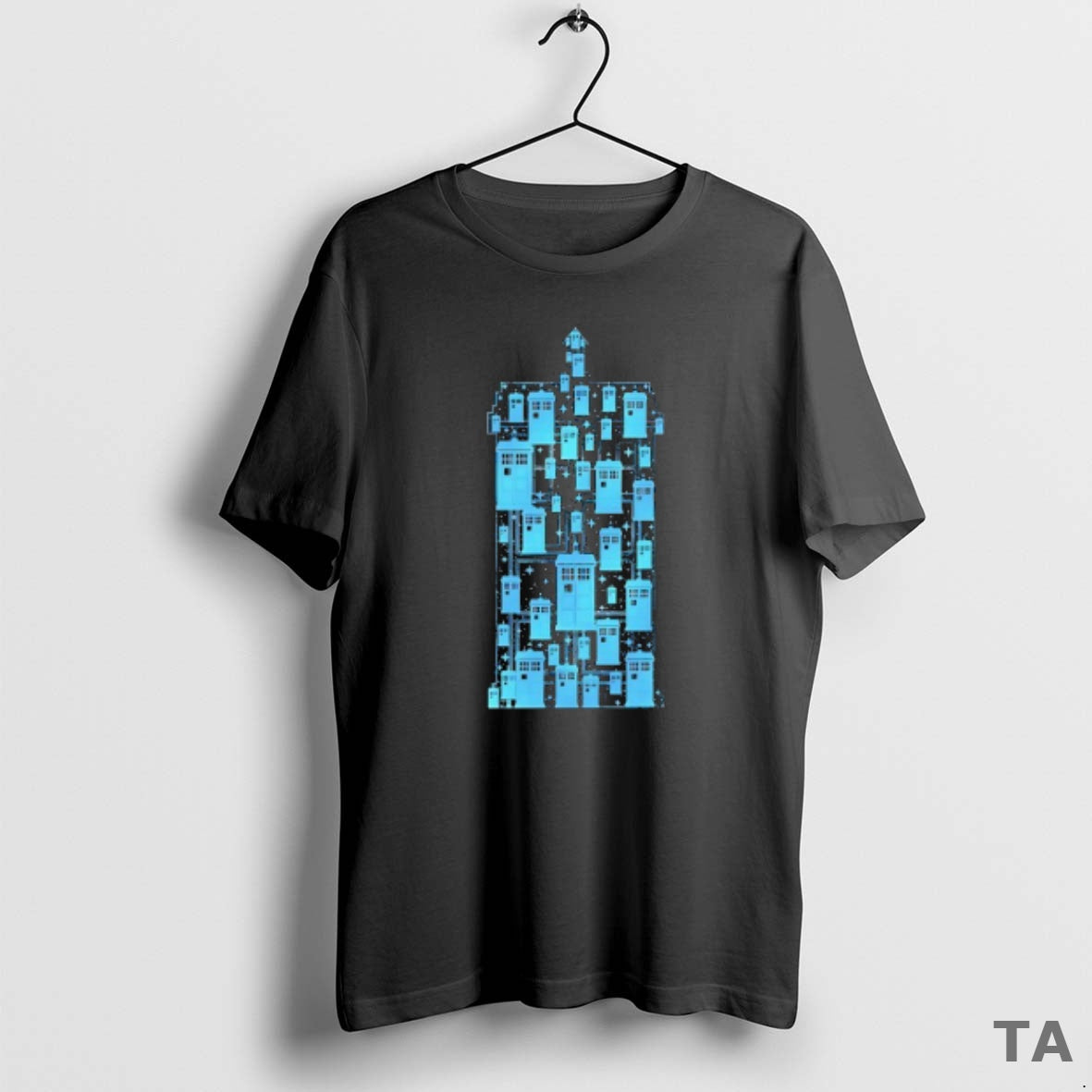 Top The Tardis From Doctor Who Space Time Machine T Shirt Sweater Hoodie, Sweatshirt | PureTeeCo.com