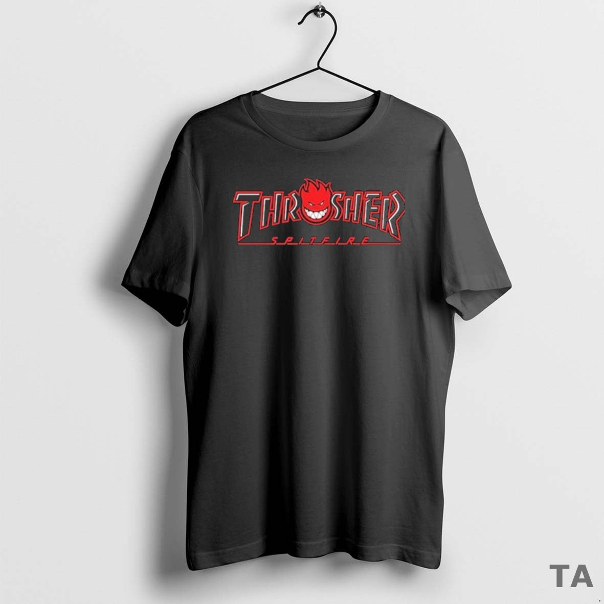 Top Thrasher X Spitfire Impericon T Shirt Sweater Hoodie, Sweatshirt | PureTeeCo.com
