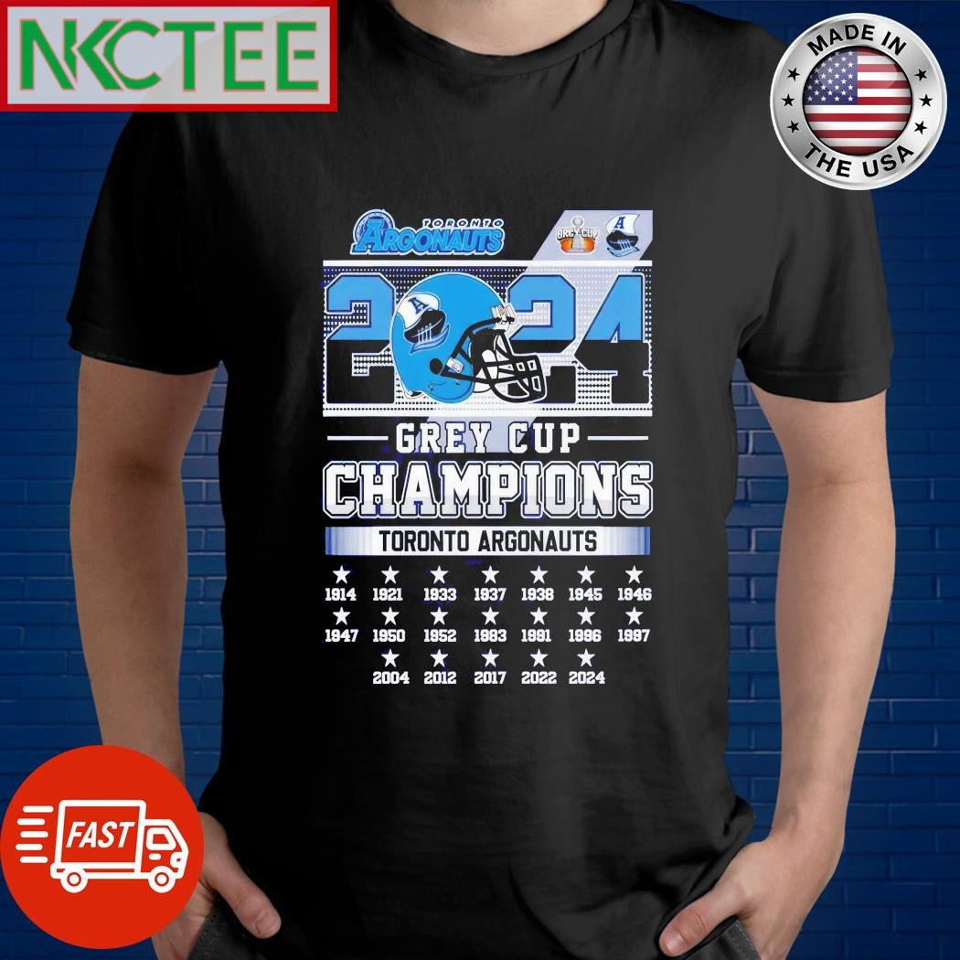 Top Toronto Argonauts Cup Champions 2024 Limited Edition T-Shirt