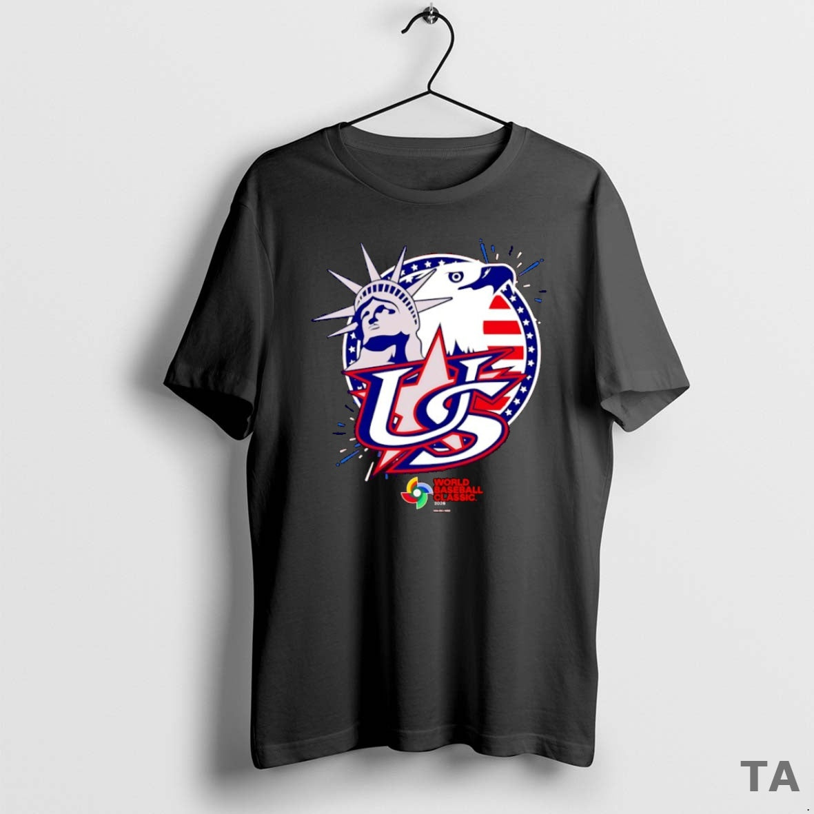 Top Usa Baseball World Baseball Classic 2026 T Shirt Sweater Hoodie, Sweatshirt | PureTeeCo.com