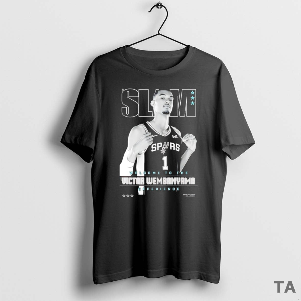 Top Welcome To The Victor Wembanyama Experience San Antonio Spurs Nba Slam T Shirt Sweater Hoodie, Sweatshirt | PureTeeCo.com