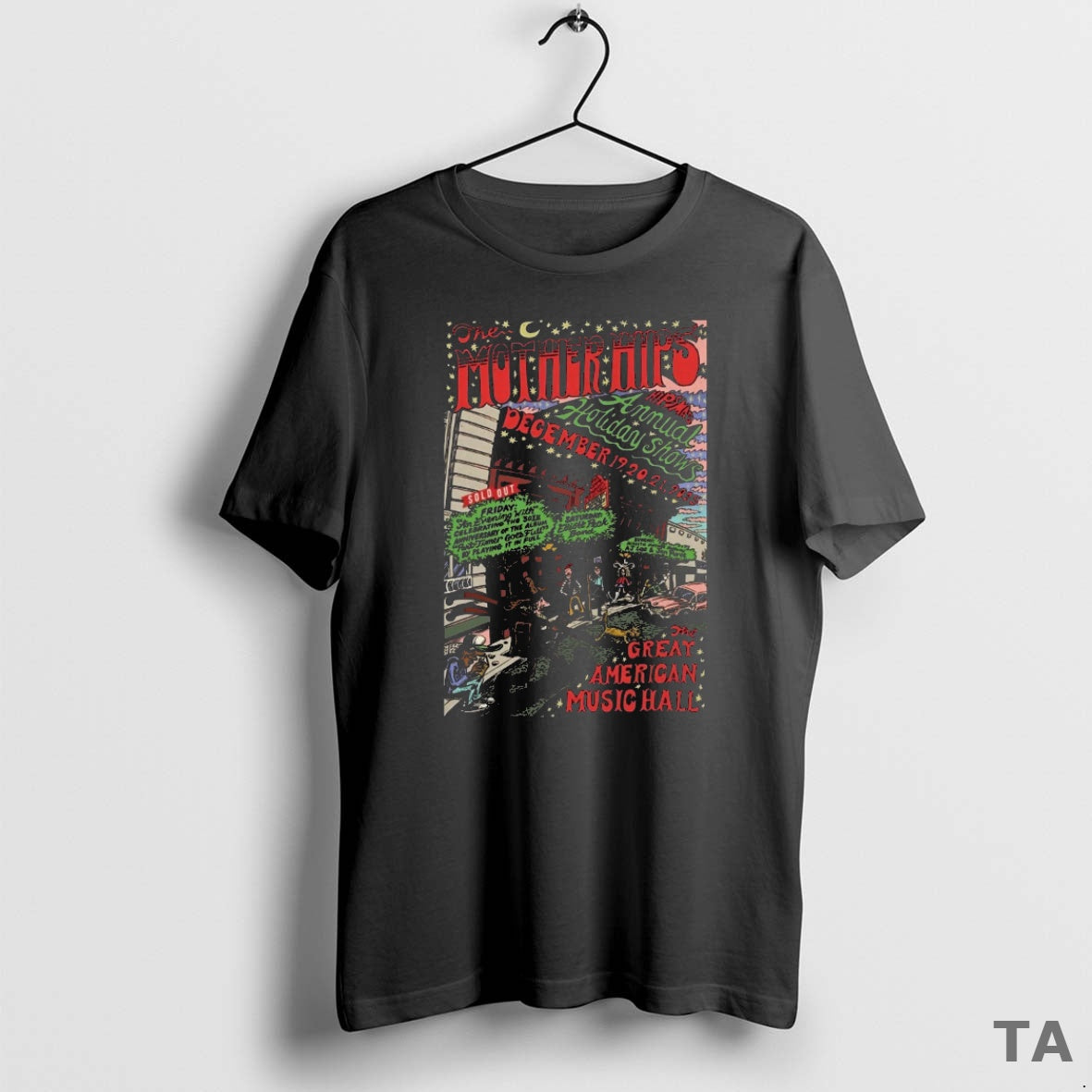 Top The Mother Hips December 19 21 2025 Great American Music Hall In San Francisco T-Shirts, Hoodie, Sweatshirt