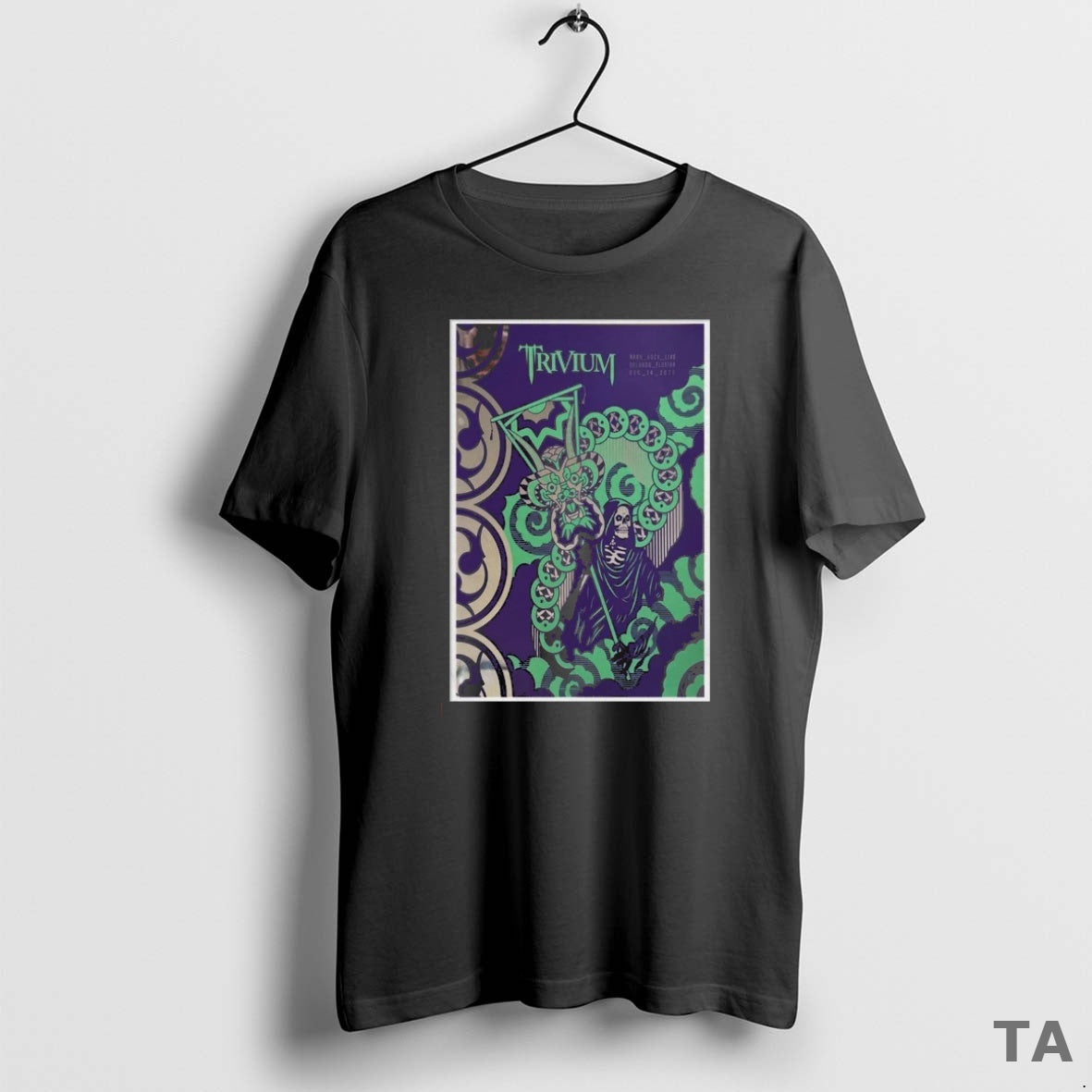 Top Trivium Hard Rock Live Orlando Fl December 14 2025 T Shirt Sweater Hoodie, Sweatshirt | PureTeeCo.com