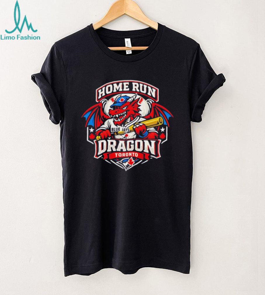 Toronto Blue Jays Home Run Dragon Royal Blue Mascot shirt