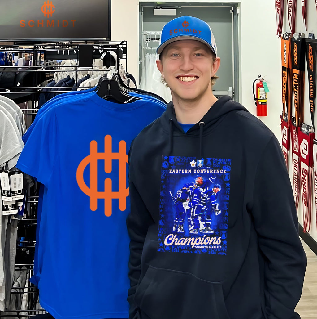 Toronto Marlies 2026 Eastern Conference Champions celebrating victory shirt