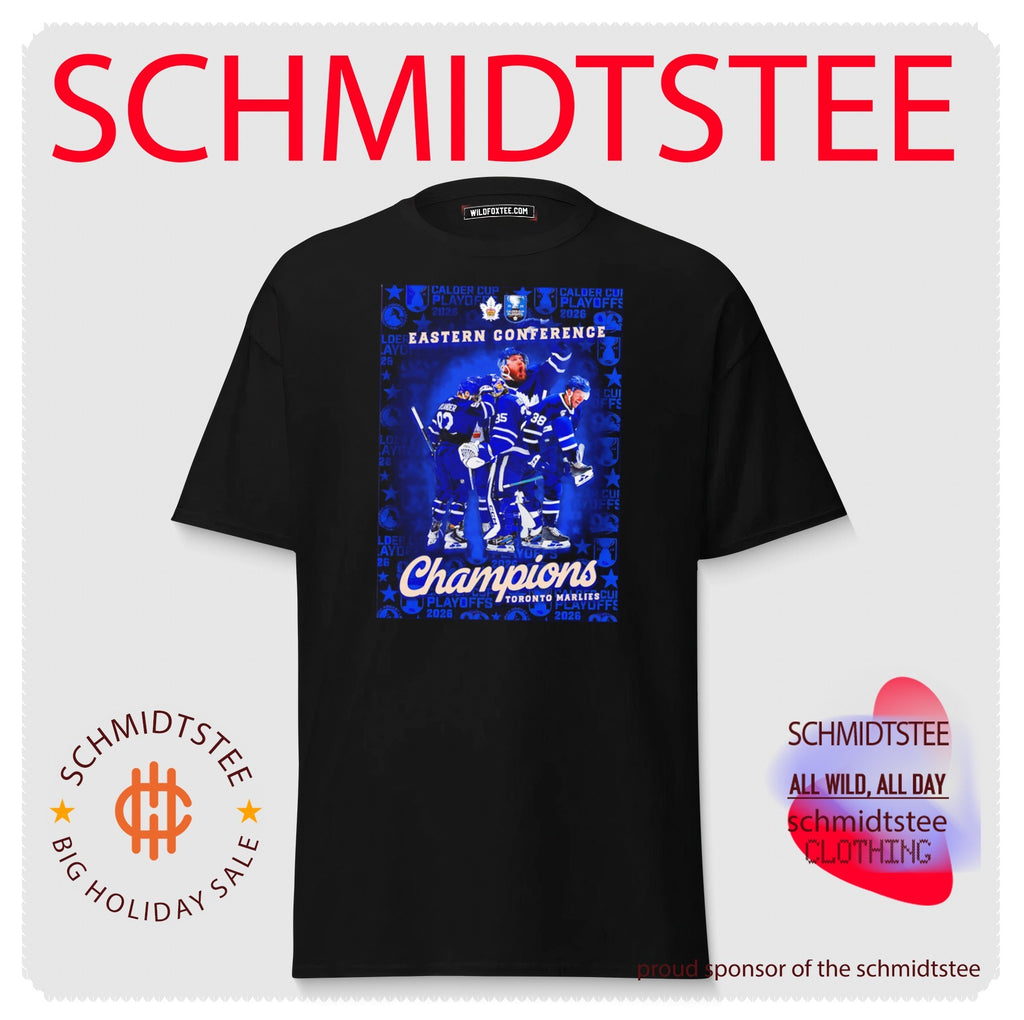 Toronto Marlies 2026 Eastern Conference Champions celebrating victory shirt