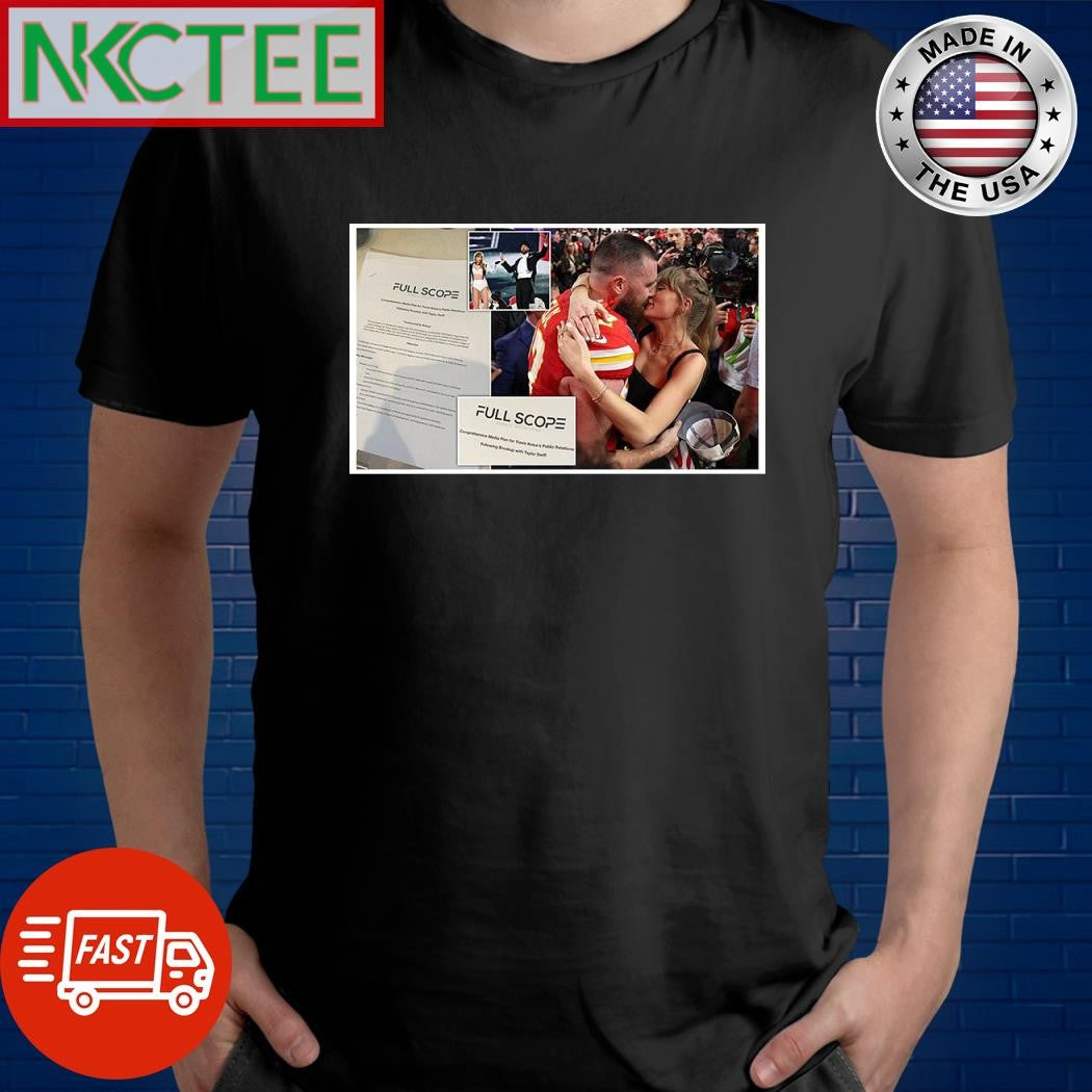 Travis Kelce’s team call in lawyers over leaked ‘contract’ that claimed to reveal the exact date his relationship with Taylor would end shirt