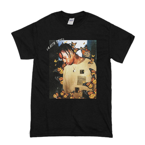 Travis Scott Butterfly Effect T-Shirt Hoodie, Sweatshirt | PureTeeCo.com