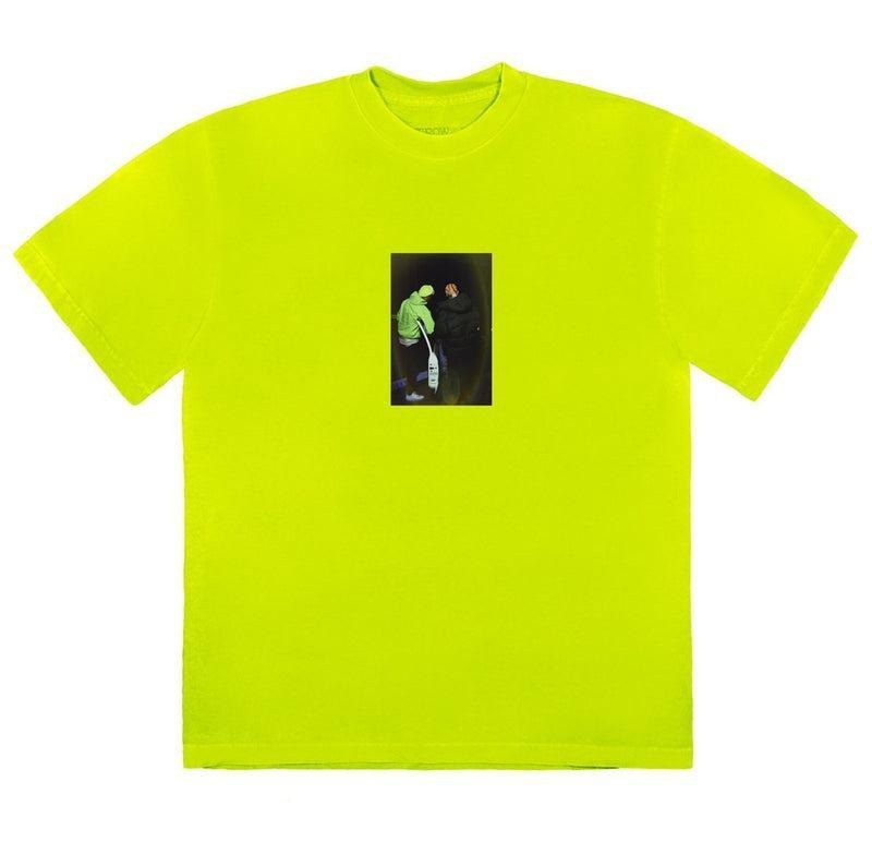 Travis Scott Jackboys Photo Tee II Neon Hoodie, Sweatshirt | PureTeeCo.com