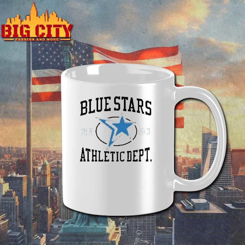Treaty Oak Revival Blue Stars Athletic Dept Shirt