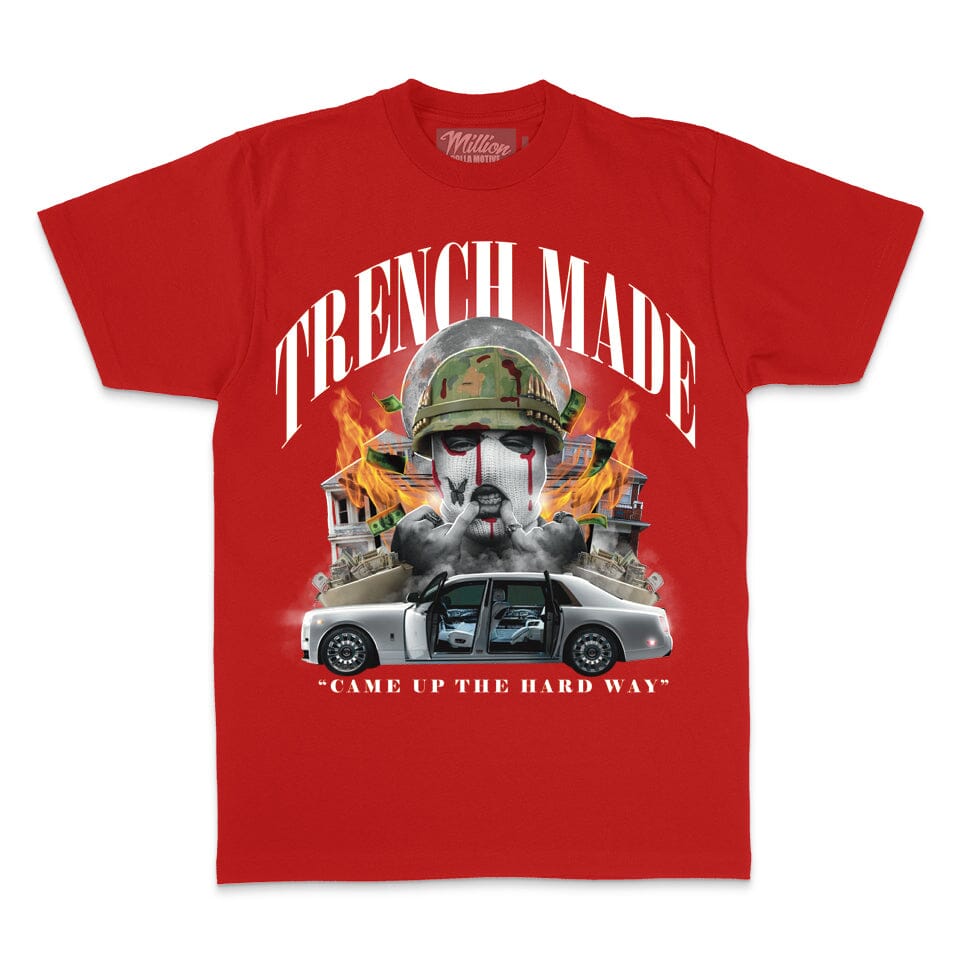 Trench Made Soldier - Red T-Shirt Hoodie, Sweatshirt | PureTeeCo.com