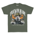 Trench Made Soldier - Olive T-Shirt Hoodie, Sweatshirt | PureTeeCo.com