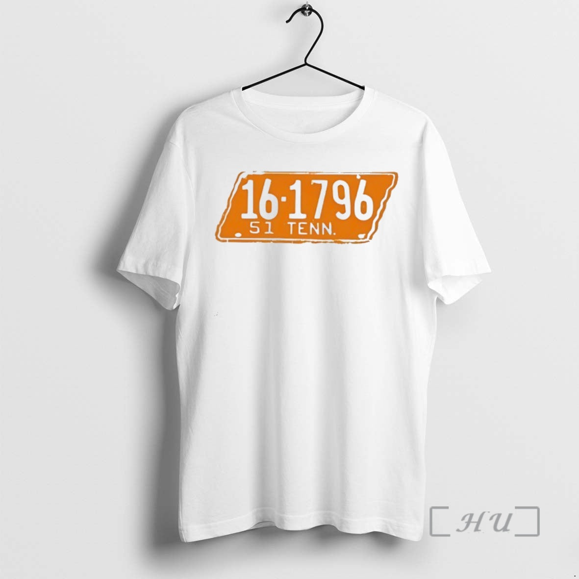 Trending 16 1796 S1 Tennessee State Plate Number T-Shirts, Hoodie, Sweatshirt | PureTeeCo.com