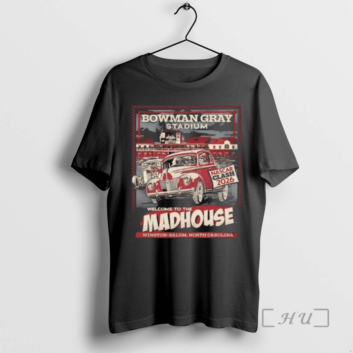 Trending Bowman Gray Stadium 2026 Cook Out Clash Welcome To The Madhouse Premium T Shirts Hoodie, Sweatshirt | PureTeeCo.com