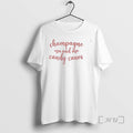 Trending Champagne And Candy Canes Christmas T-Shirts, Hoodie, Sweatshirt | PureTeeCo.com