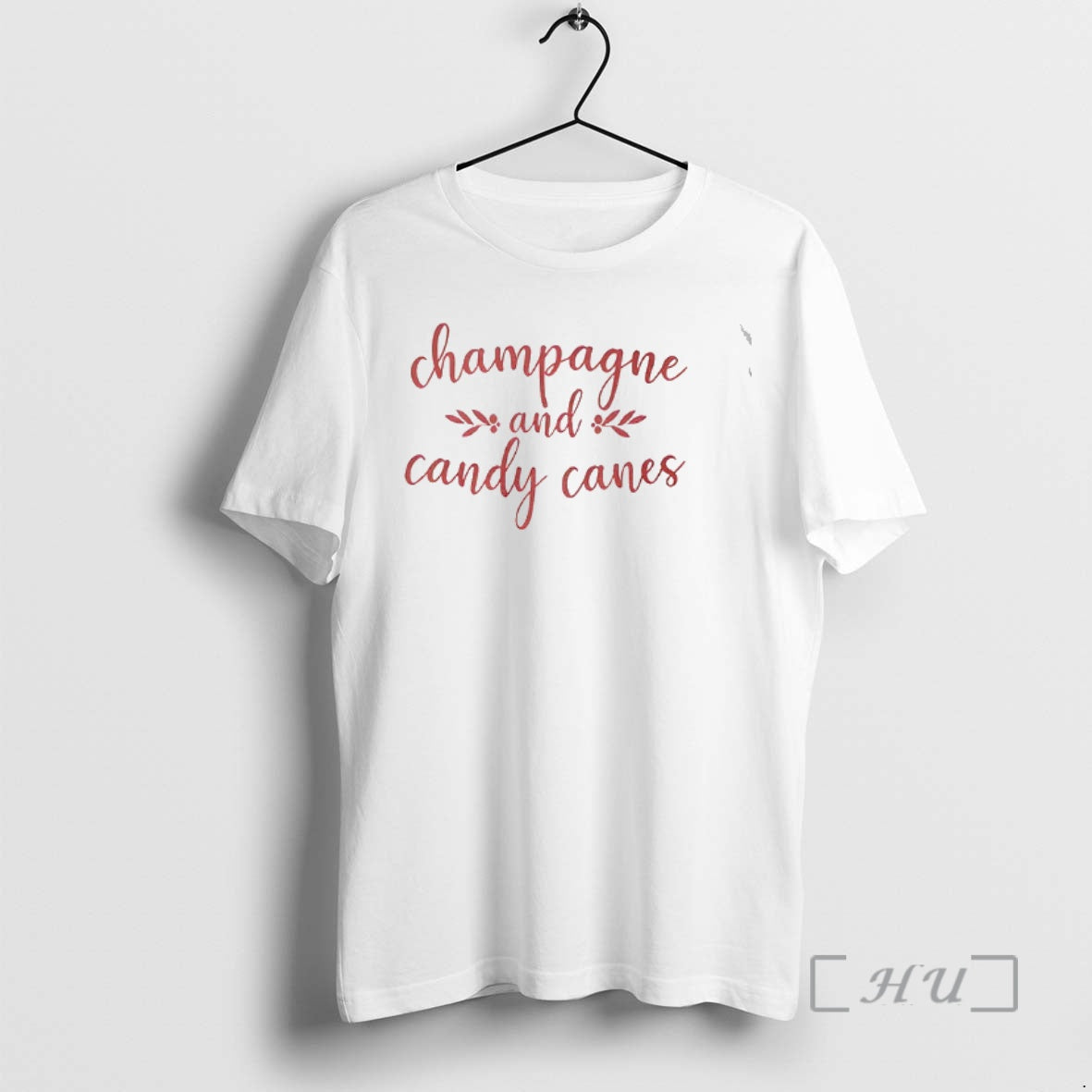 Trending Champagne And Candy Canes Christmas T-Shirts, Hoodie, Sweatshirt | PureTeeCo.com