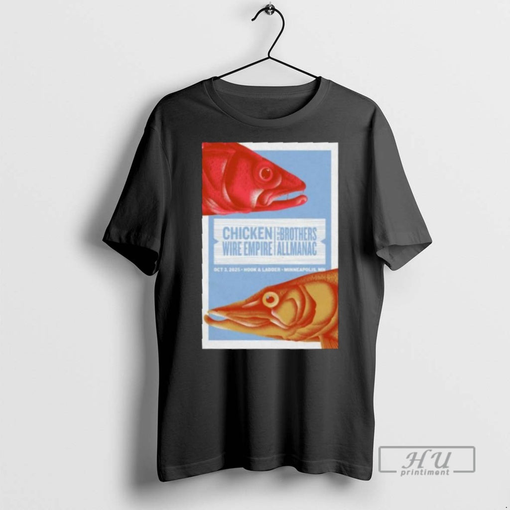 Trending Chicken Wire Empire Tour Minneapolis Minnesota 2025 T Shirt