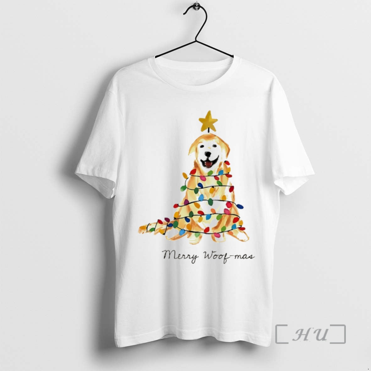 Trending Christmas Tree Dog Merry Woof Mas Merry Christmas T-Shirts, Hoodie, Sweatshirt | PureTeeCo.com