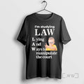 Trending Cool Boy Im Studying Law Lying And Ways To Manipulate The Court Premium T-Shirts, Hoodie, Sweatshirt | PureTeeCo.com