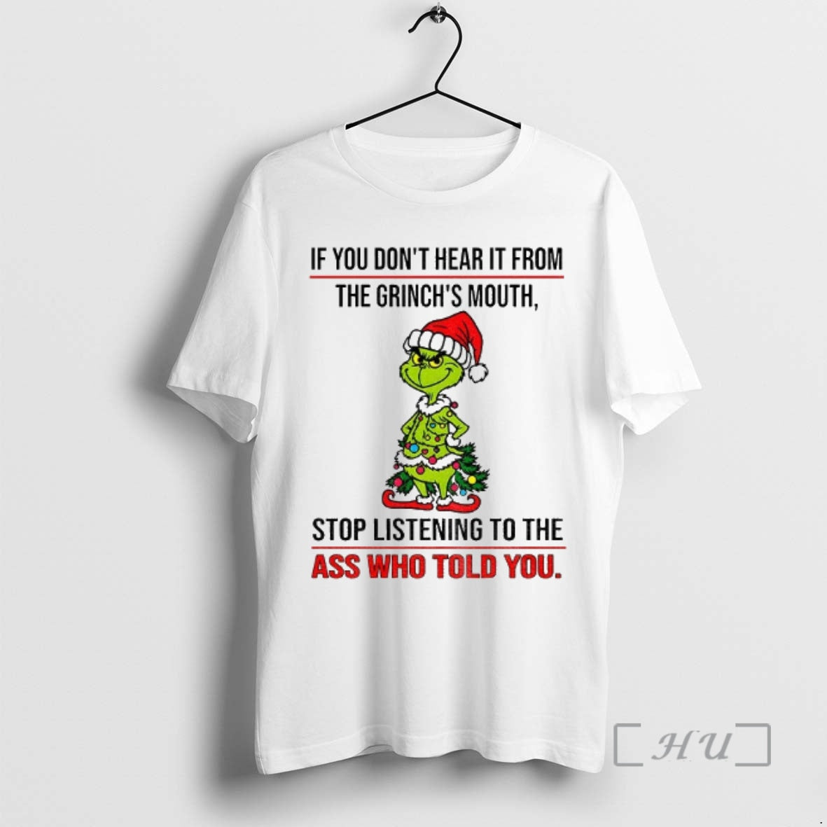 Trending Grinch Santa Im Not A Perfect Daughter But My Crazy Dad Loves Me And T-Shirts, Hoodie, Sweatshirt | PureTeeCo.com