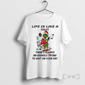 Trending Grinch Santa Toilet Life Is Like A Toilet Theres Always An Asshole Trying To T-Shirts, Hoodie, Sweatshirt