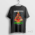 Trending Kansas City Chiefs Merry Kingdom Christmas Trees Graphic T-Shirts, Hoodie, Sweatshirt | PureTeeCo.com