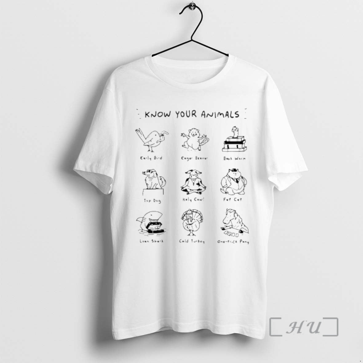 Trending Know Your Animals Early Bird Eager Beaver Bookworm Top Dog Meme Premium T Shirts Hoodie, Sweatshirt | PureTeeCo.com