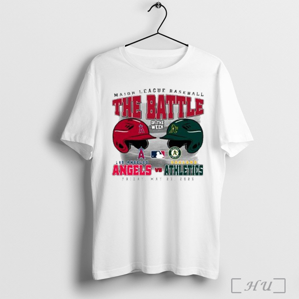 Trending Los Angeles Angels Vs Oakland Athletics The Battle Of The Week Friday May 23 2025 T Shirt Sweatshirt Hoodie