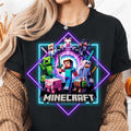 Trending Movie Shirt, Movie Main Characters Group Shot Cartoon Style Shirt, Game Character Shirt, Pixel Gamer Squad Shirt...