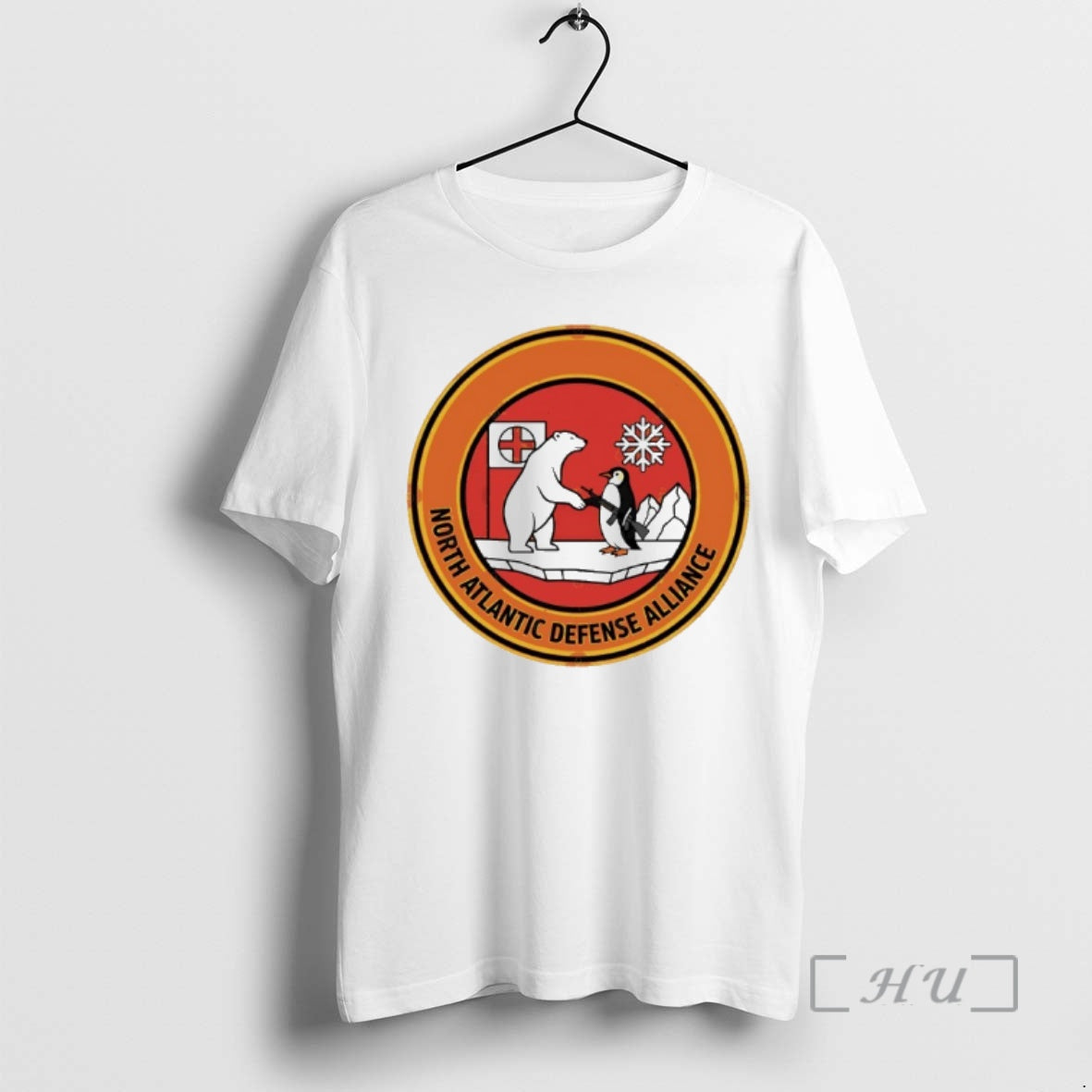 Trending North Atlantic Defense Alliance Greenland Resistance Polar Bear And Penguin Premium T Shirts Sweater Hoodie,...