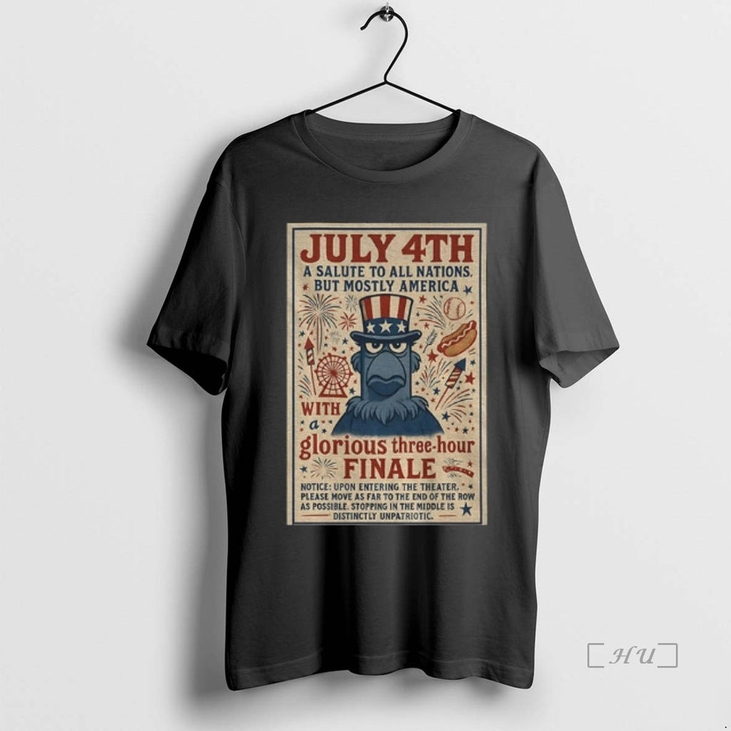 Trending Patriotic Sam Eagle Muppets July 4th Fireworks A Salute To All Nations But Mostly T-Shirts, Hoodie, Sweatshirt