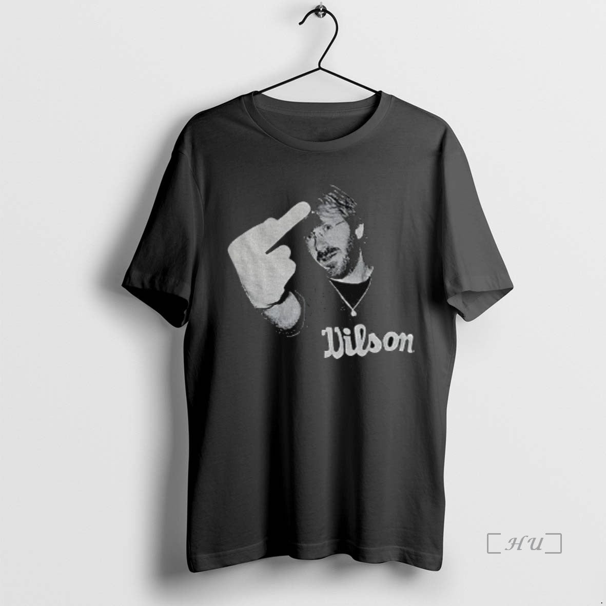Trending Phish Trey Anastasio Flippin Wilson Middle Finger Photo Vintage T-Shirts, Hoodie, Sweatshirt | PureTeeCo.com