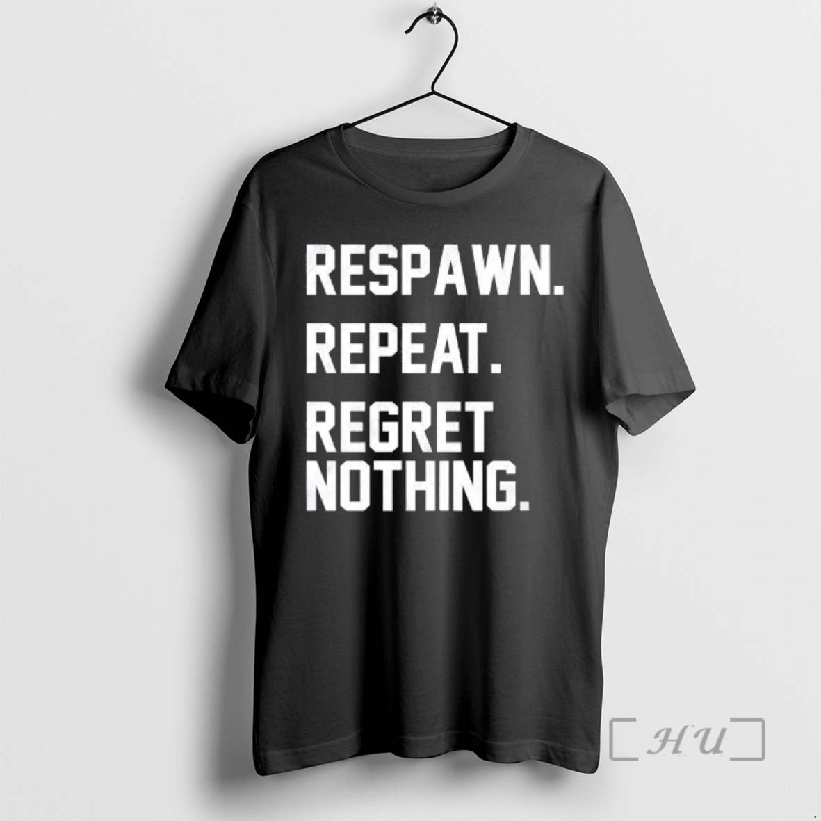 Trending Respawn Repeat Regret Nothing Funny Gamer T-Shirts, Hoodie, Sweatshirt | PureTeeCo.com
