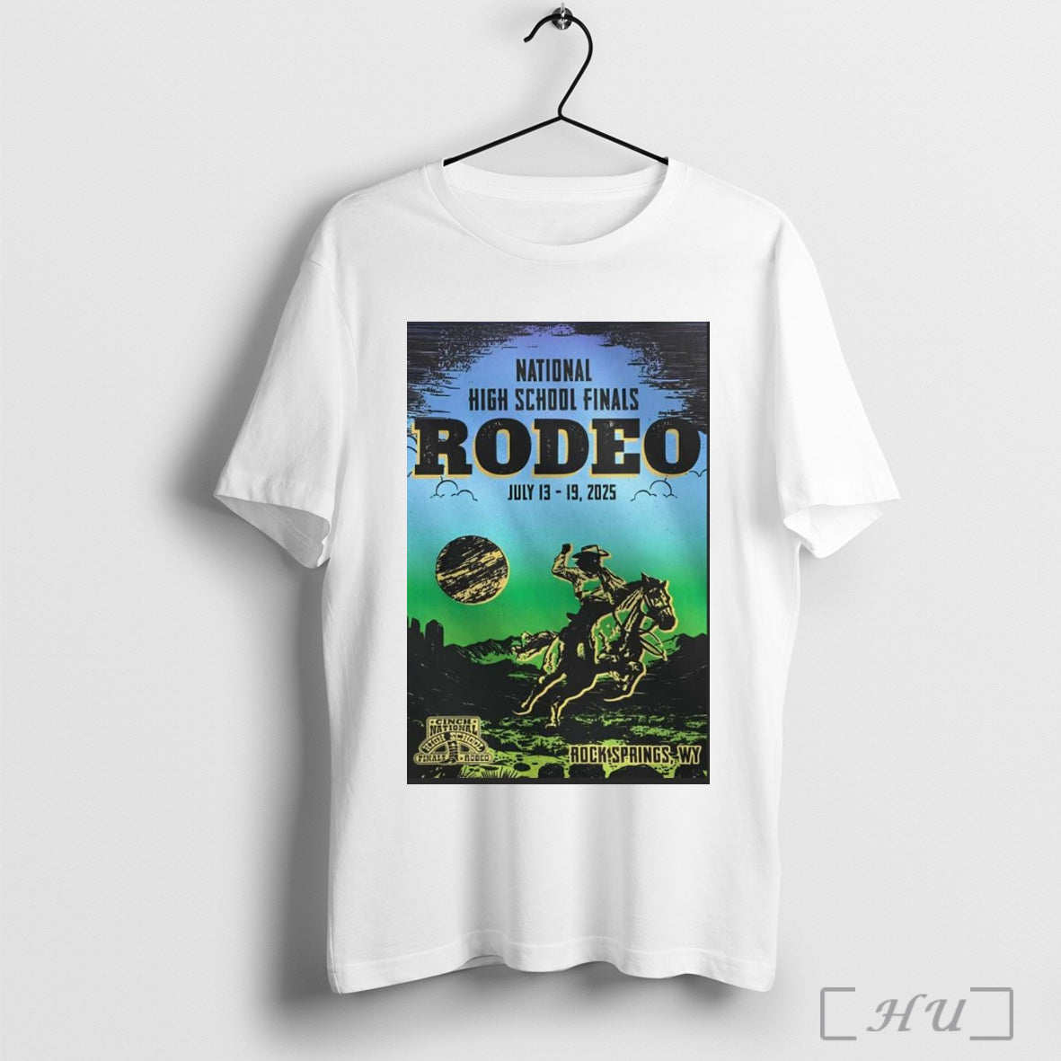 Trending Rodeo Des Rock Springs Wy July 13 19 2025 Tour National High School Finals Poster T Shirts Sweatshirt Hoodie