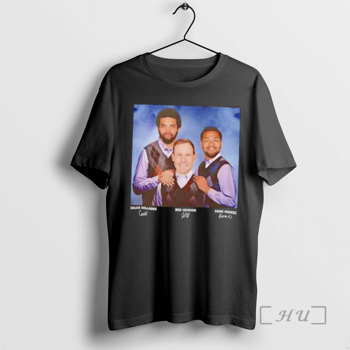 Trending Rome Odunze Caleb Williams Ben Johnson Football Chicago Step Brothers Premium T Shirts Sweater Hoodie, Sweatshirt