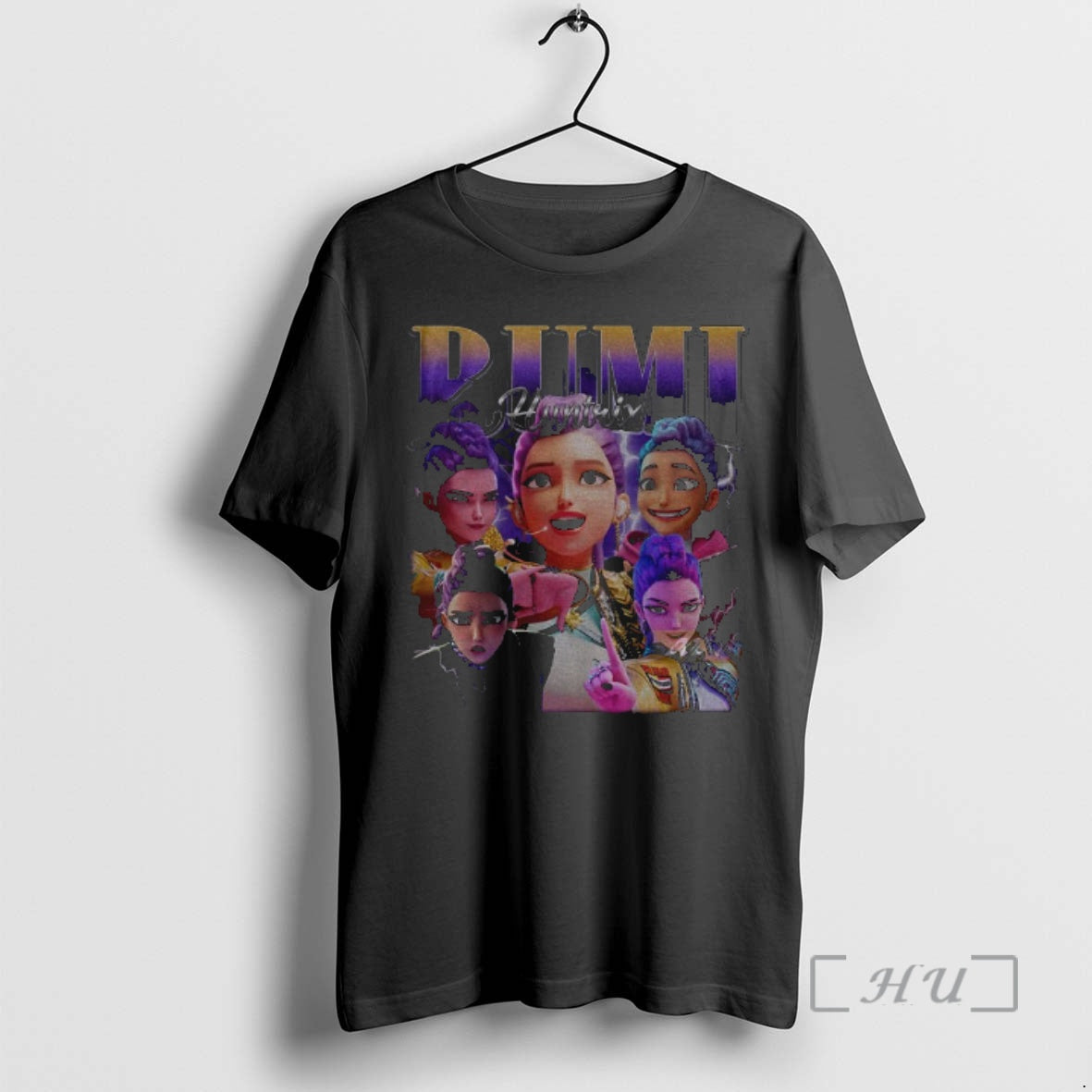 Trending Rumi Huntrix Kpop Demon Hunters 90s Bootleg T-Shirts, Hoodie, Sweatshirt | PureTeeCo.com