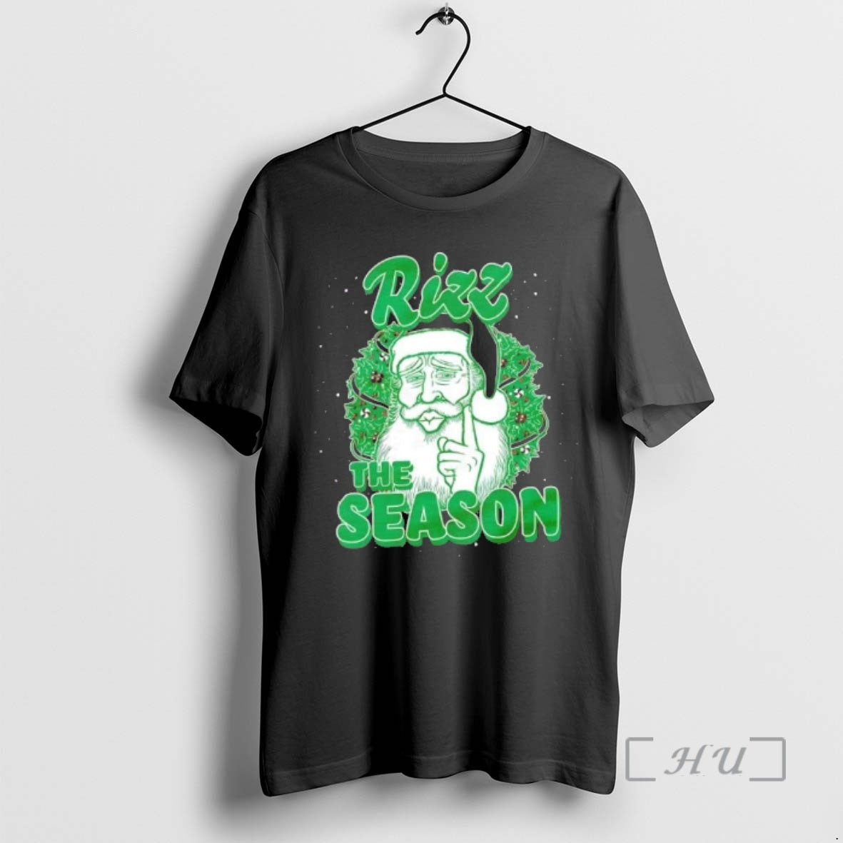 Trending Santa Claus Rizz The Season Merry Christmas T-Shirts, Hoodie, Sweatshirt | PureTeeCo.com
