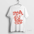Trending Santa Claus Sleigh All Day Alcohol Merry Xmas T-Shirts, Hoodie, Sweatshirt | PureTeeCo.com