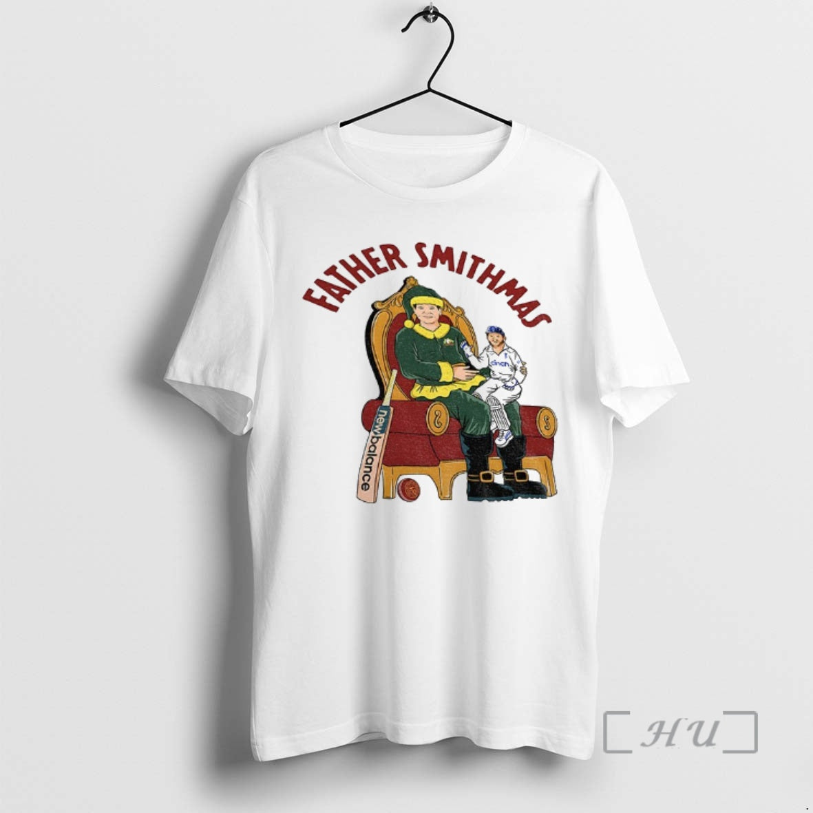 Trending Steve Smith Cartoon Cricket Father Smithmas T-Shirts, Hoodie, Sweatshirt | PureTeeCo.com