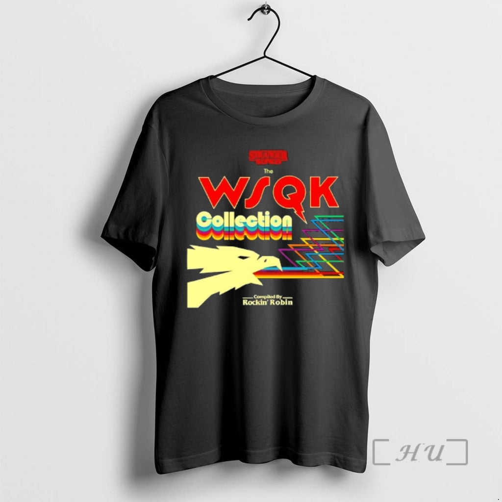 Trending Stranger Songs The Squawk Compiled By Rockin Robin T-Shirts, Hoodie, Sweatshirt | PureTeeCo.com