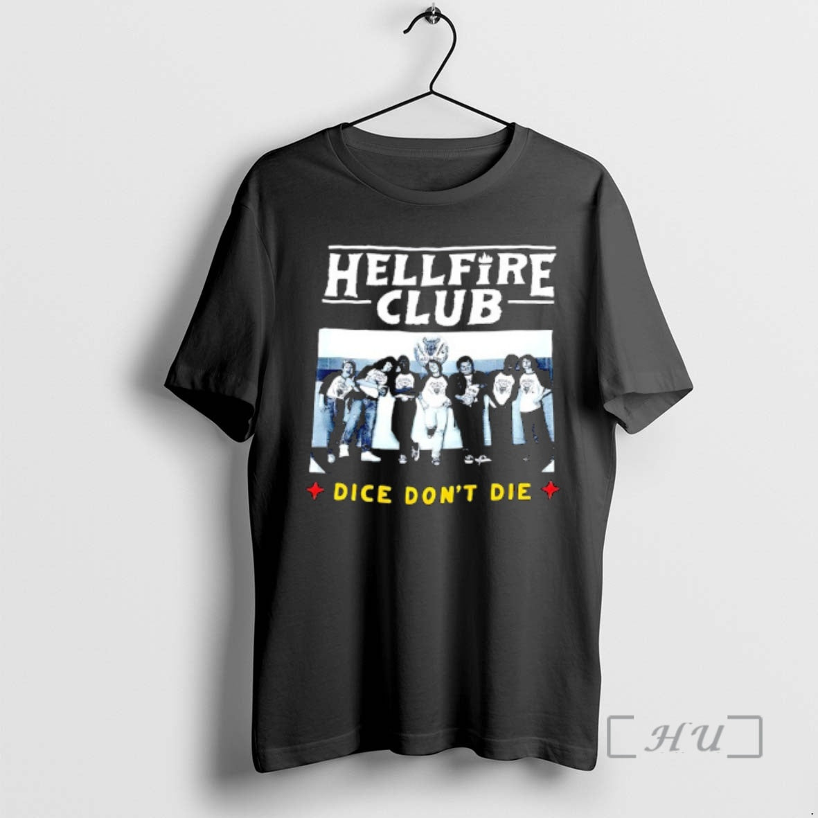 Trending Strangers Things Hellfire Club Dice Dont Die T-Shirts, Hoodie, Sweatshirt | PureTeeCo.com